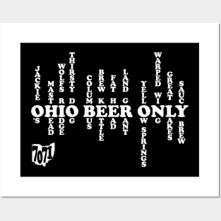 Ohio Beer Only Posters and Art